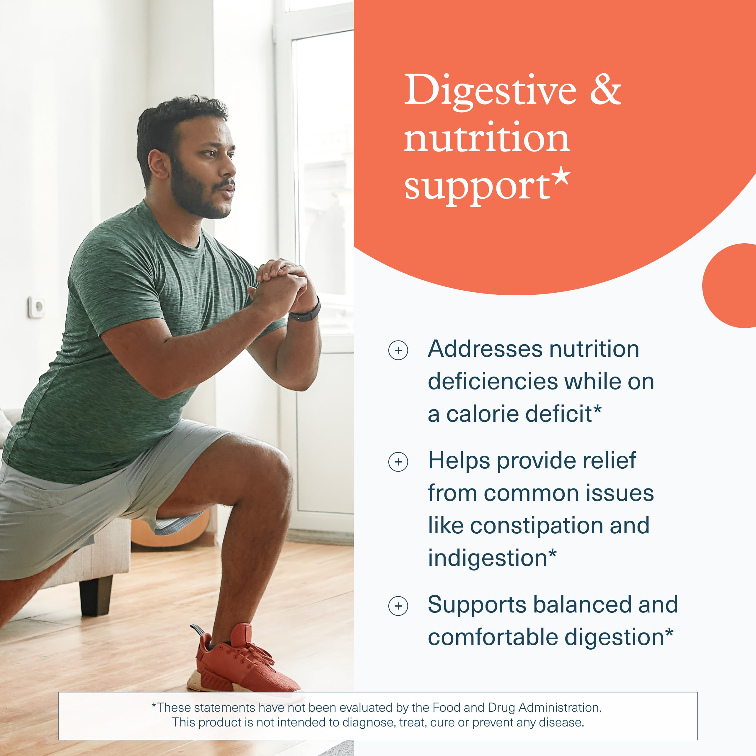 Youtheory 2X Action Probiotic - GLP-1 Support for Gut & Digestive Health* - Clinically Studied Probiotic - Prebiotic Fiber & Fast-Acting Ginger Extract - Gluten & Soy Free - 60 Vegetarian Capsules