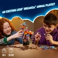 thumbnail image 6 of LEGO DREAMZzz Izzie’s Dream Animals Toy Set with Minifigures Included, 3 Animal Building Options, 71481, 6 of 8