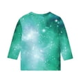 thumbnail image 5 of Frwgonr Shirts for Girls Green Kids Crewneck Tops Casual Fashion Tees Size 3T-12, 5 of 5