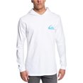 thumbnail image 1 of Quiksilver - Camiseta gráfica con capucha para hombre, color blanco, grande Quiksilver Camiseta gráfica, 1 of 1