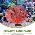 thumbnail image 3 of BESTYASH Planta Decorativa Artificial Roja Para Acuario Resistente Y Delicada Para Paisaje Acuático, 3 of 6