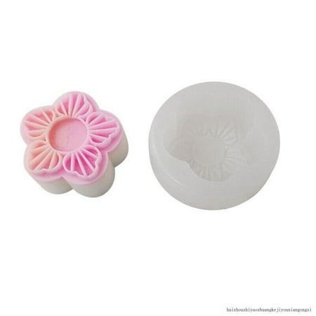

Flower Green Bean Cake Sugar Mold Fondant Cake Food Grade Silicone Baking Mould