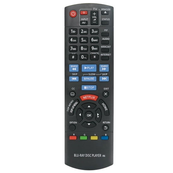 N2QAYB000953 Replace Remote for Panasonic Blu-ray Player DMP-BDT360 DMP-BDT361