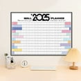 Txmfgh 2025 Yearly Calendar Planner with Large Note Sections, Durable