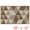 Brown Beige-1, variant on Unique Bargains Durable Easy Clean Absorbent Washable Dirt Resist Indoor Outdoor Mat Grey Beige-1 20"x32"