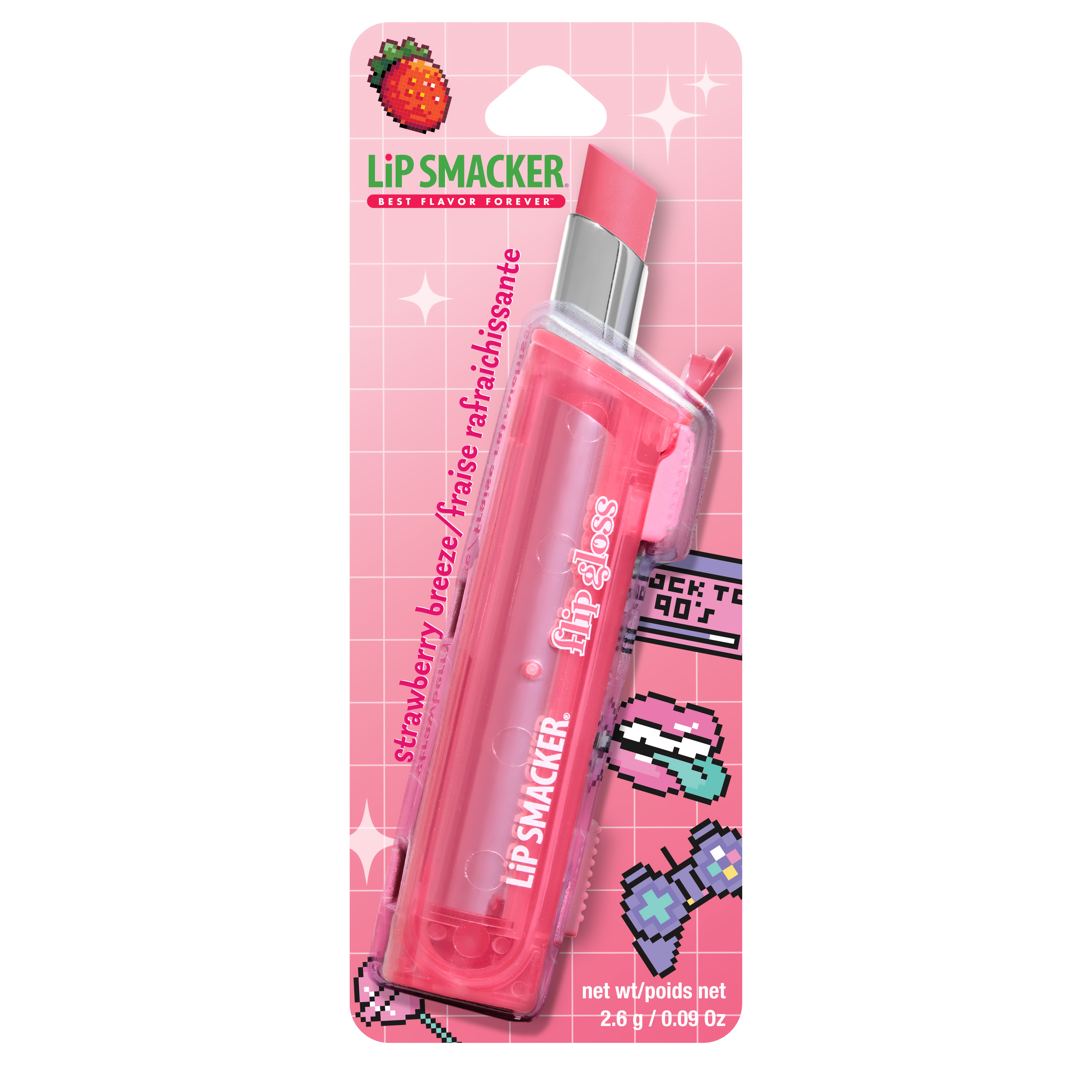 Lip Smacker Flip Gloss - Strawberry Breeze