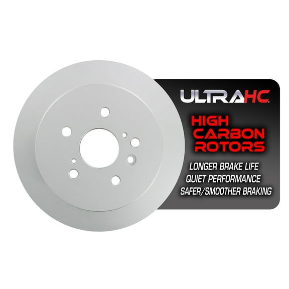 UltraHC Coated High Carbon Brake Rotor, Rear UR007424, Toyota Highlander 2013-2008