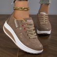 thumbnail image 2 of Women'S Hot Style Thick Sole Casual All-Match Wiggle Shoes Lightweight Comfortable Breathable Fashion Sports Shoes, Women Shoes, Sneakers, 2 of 9