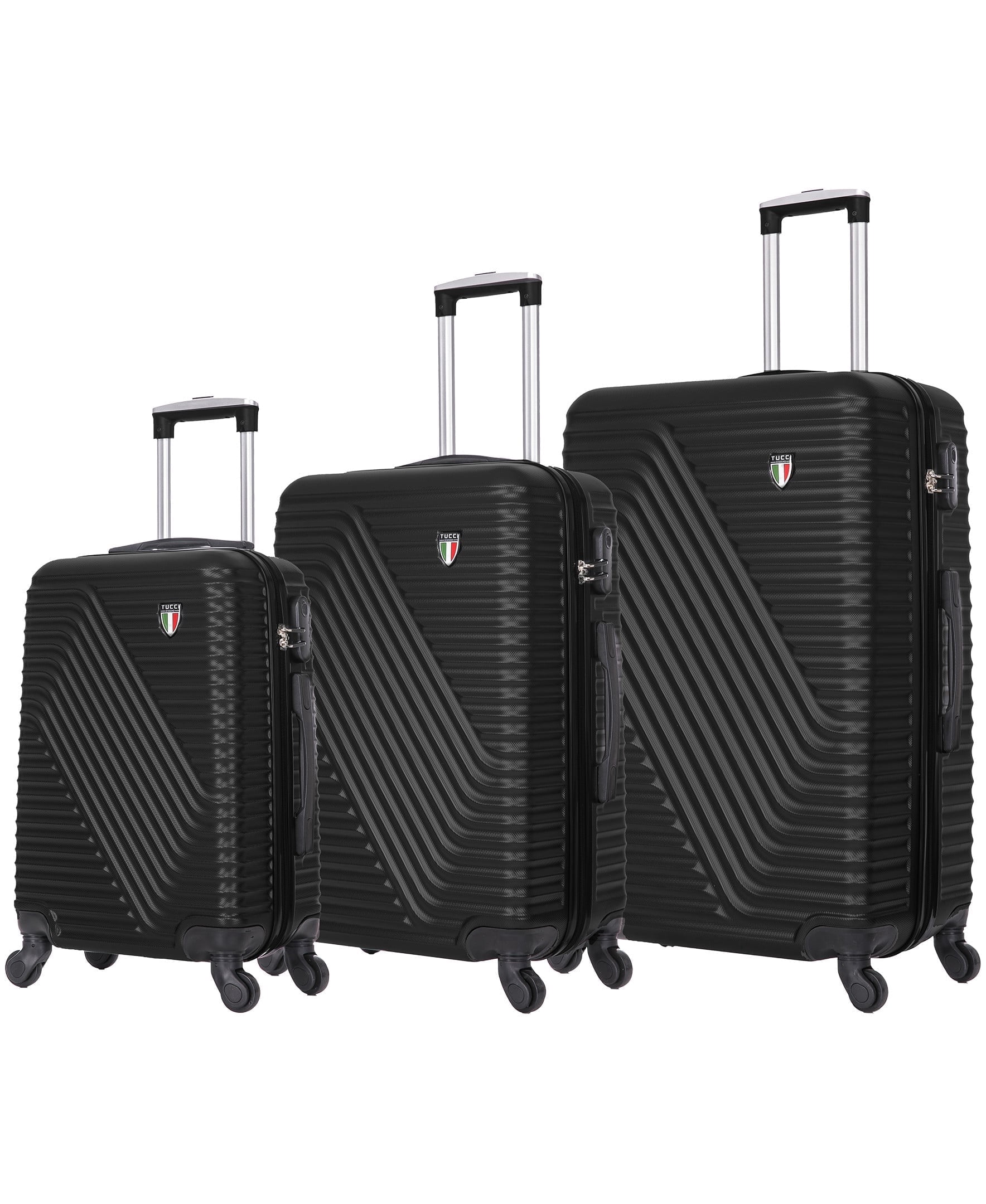 American Tourister Tranquil Black, 3-piece Hardside Spinner