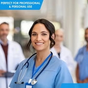 Primacare DS-9197-BLWM Professional Classic Series Manual Adult size Blood Pressure Kit, Emergency Bp kit with Stethoscope and Portable Leatherette Case, Nylon Cuff, Blue