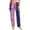 Dark PurpleA&01#P1208, variant on Valentines Day Pj Pants Love Heart Pattern Sleep Pants for Women Spring Summer Drawstring Straight Leg Womans Lounge Pants