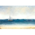thumbnail image 2 of Marcon, Michael 14x11 Gold Ornate Wood Framed with Double Matting Museum Art Print Titled - Atlantic Sailing, 2 of 4
