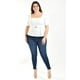 thumbnail image 5 of Blusa escote cuadrado Roman Fashion Talla Extra 1823 Blanco 38, 5 of 6