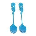 thumbnail image 2 of DOLITY Condiments Appetizer Small Spoons for Kitchen ,2 Set, with Blue, 2 of 8