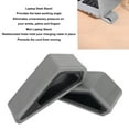 thumbnail image 4 of Mini Soporte Portátil Para Computadora Portátil, Elimina El Estrés, Diseño Ergonómico, Soporte De Escritorio Para Computadora Portátil, Negro, 2 Piezas, Evita La Deformación, 4 of 7