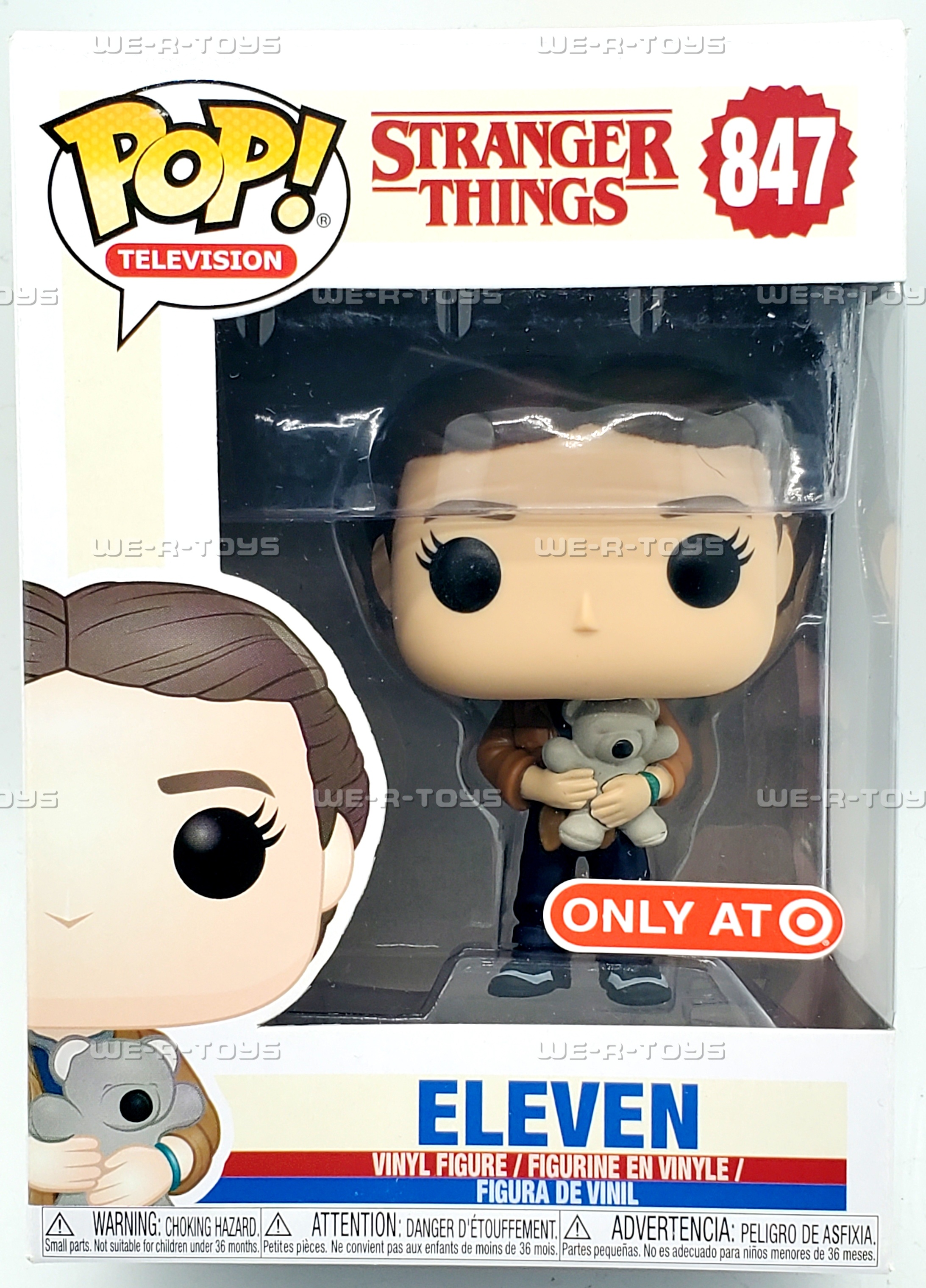 Stranger Things Funko POP! TV Eleven Vinyl Figure [Teddy Bear]