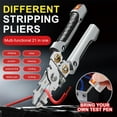 thumbnail image 2 of 21 In 1 Multifunctional Wire Stripper Crimper Cutter Pliers Electrician Special Wire Stripping Tool Multipurpose Wire Stripper For Electrical Cutting, 2 of 7