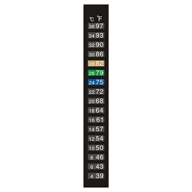 Digital Dual Scale Aquarium Fish Tank Temperature Thermometer Adhesive Sticky For Fermenting Sticker Display