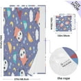 thumbnail image 3 of Cute Cartoon Panda Towels Highly Absorbent Cotton Towels 2 Pack, Premium Spa & Hotel Quality Quick Dry Towel Set,54" x 27", 3 of 7