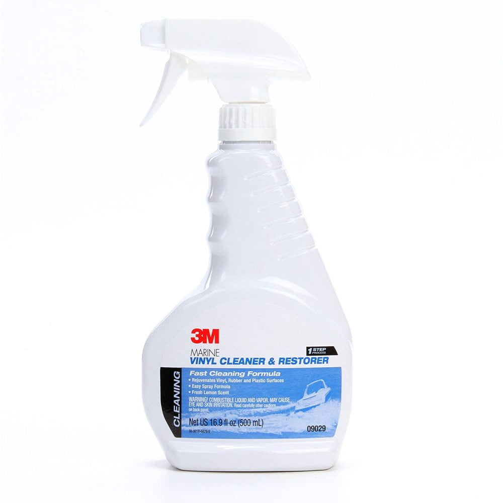 3M 09029 Marine Vinyl Cleaner And Restorer, 16.9 fl oz