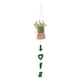 thumbnail image 3 of Decoración de flores artificiales colgantes NikouMX, 3 of 8