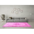 thumbnail image 3 of Ahgly Company Indoor Rectangle Medallion Pink Traditional Area Rugs, 2' x 4', 3 of 4