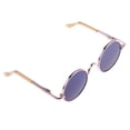 thumbnail image 1 of Par de gafas hippie de montura forma forma forma dorada para lente de muñeca 1/6, 1 of 8