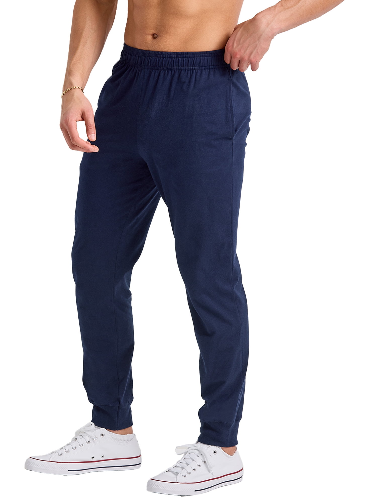 Hanes Originals Men's with Pockets, 100% Cotton Jersey -