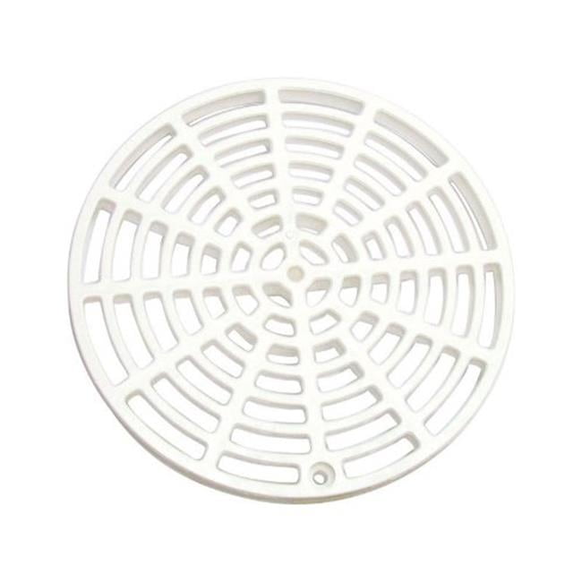 B & K 801-P2PK Floor Drain Cover  White - 6.12 in