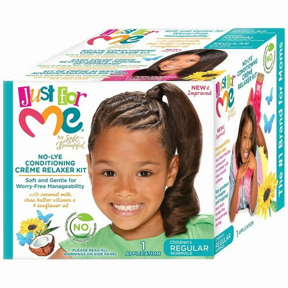 Just For Me Relaxer Kit Regular 1.0 ea Pack of 3
