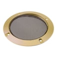 thumbnail image 3 of 4 "Inch Cover Decorative Circle Metal Mesh Grille Gold, 3 of 7