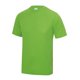thumbnail image 1 of Just Cool - Camiseta Lisa de Entrenamiento para Hombre (Verde Lima), 1 of 2