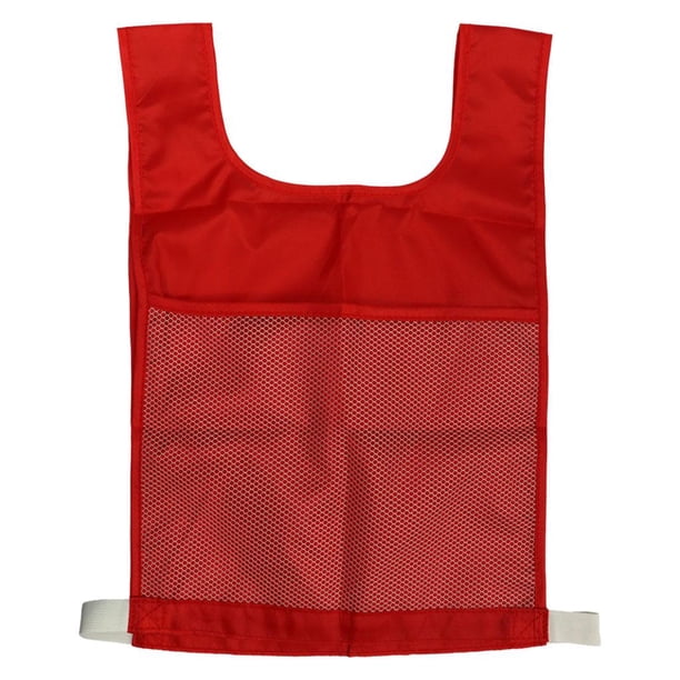Chaleco deportivo Mostrar tarjetas alfanuméricas Niños Educación preescolar rojo Sunnimix Chaleco deportivo de juego