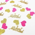 thumbnail image 3 of Recién casados Propuesta de boda Boda Fiesta de San Valentín Decoración Confeti Atmósfera Arreglo Suministros, 3 of 6
