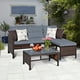thumbnail image 1 of Sillón Reclinable Plegable Costway para Exteriores Ajustable Playa Patio Piscina con Parasol Color Azul, 1 of 7