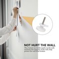thumbnail image 4 of 100 Pcs Mini Photo Frame Hooks Wall Ordinary Non-Mark Pin Studs Abs Hangers Plastic, 4 of 5