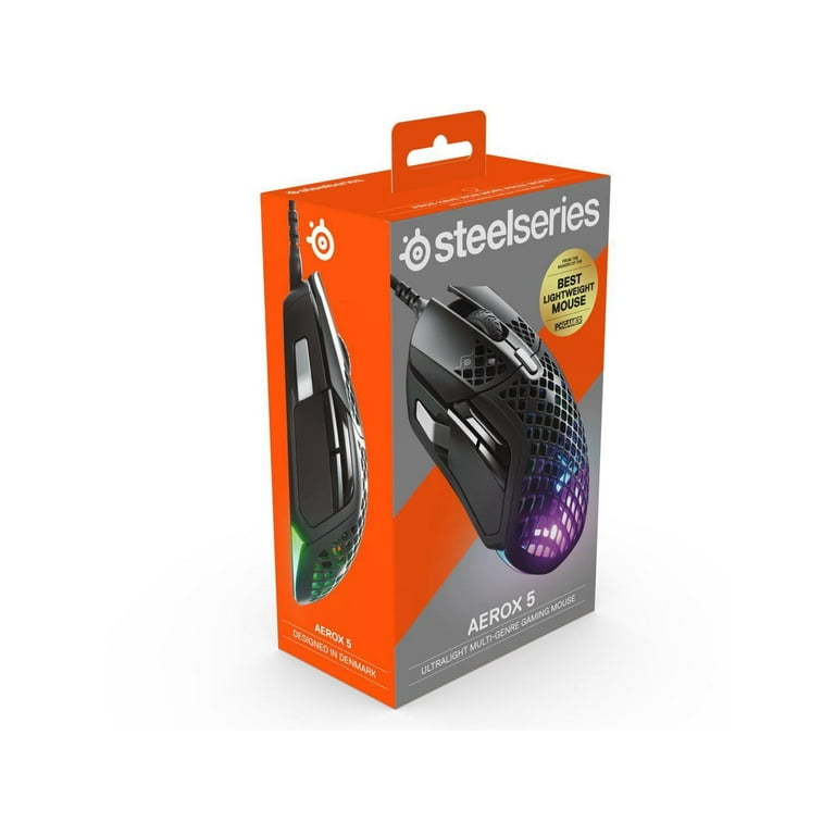 SteelSeries Aerox 5 Wireless Ultra Lightweight 66g Gaming SteelSeries Aerox 5 Wireless Ultra Lightweight 66g Gaming