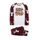 thumbnail image 1 of Fiudx Pijama Navideño, Conjunto de Pantalón y Parte Superior con Forro de Lana Suave, Puños Elásticos Acanalados, Tejido Cálido y Transpirable, para El Tiempo Libre En Casa, Lavable a Máquina., 1 of 3