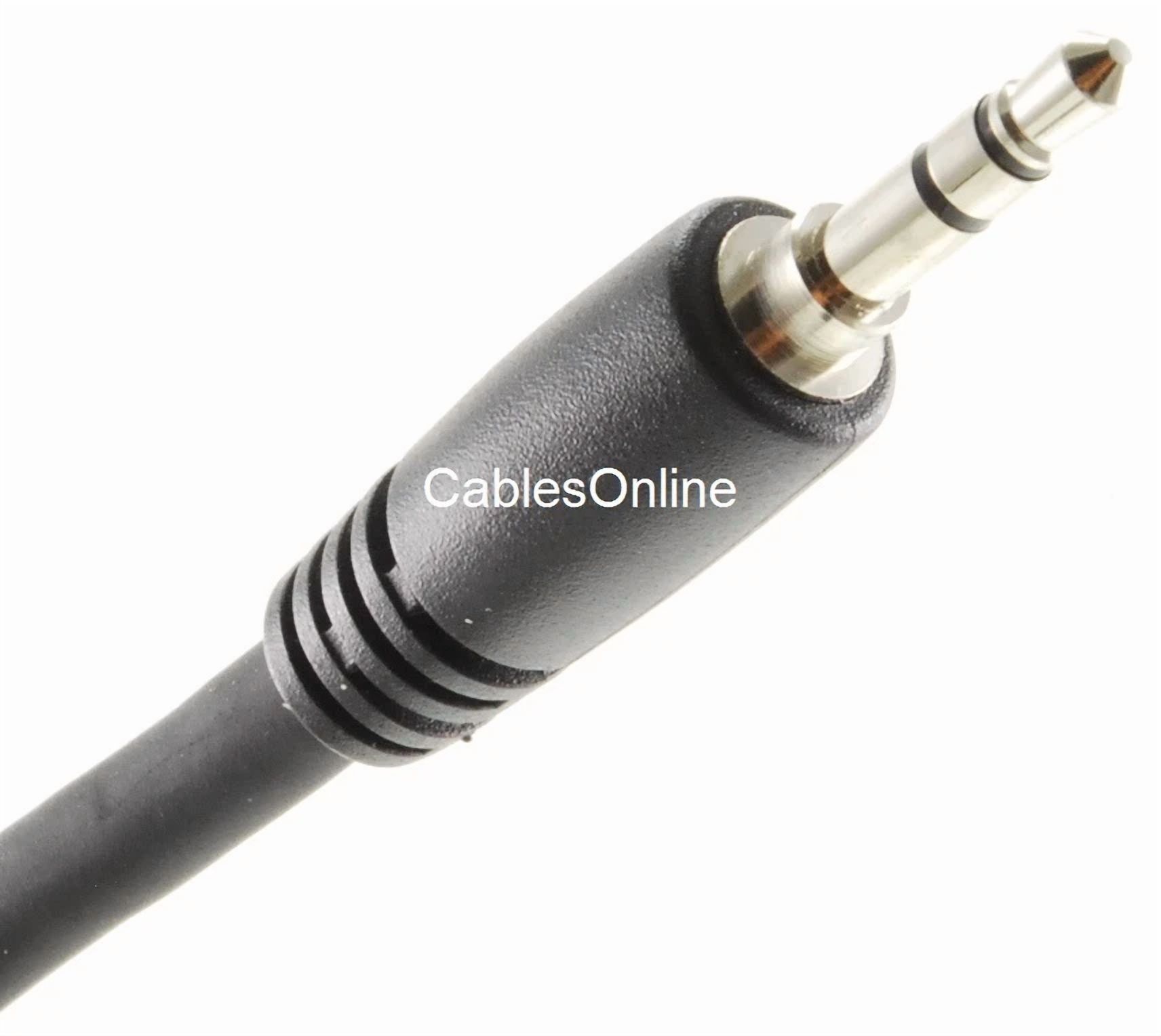 BUTTERFLY- 10Ft Premium 3.5Mm Stereo Trs Male To 1/4" Mono Ts Male Audio Cable, A6-310P