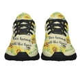 thumbnail image 5 of Bee Humble Bee Kind Bee Loving All The Time Shoes Sneakers for Women Men Black Size 5, 5 of 7