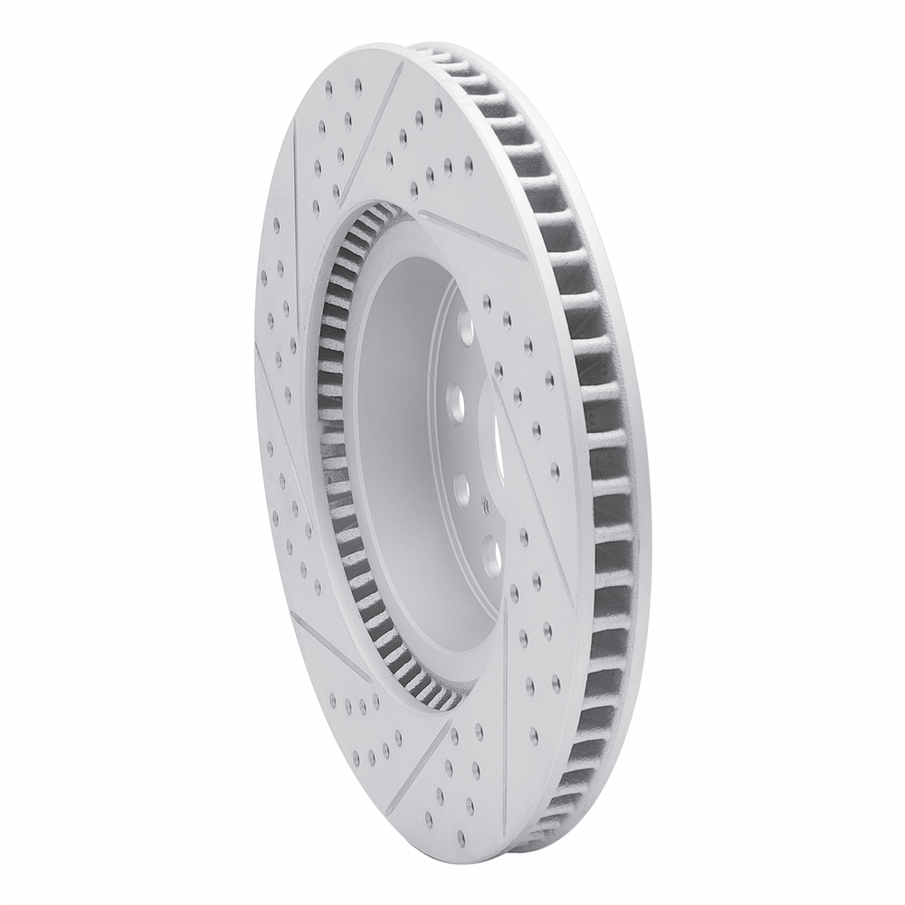 Dynamic Friction Company 830-75017R DFC Geoperformance Rotor - Drilled and Slotted