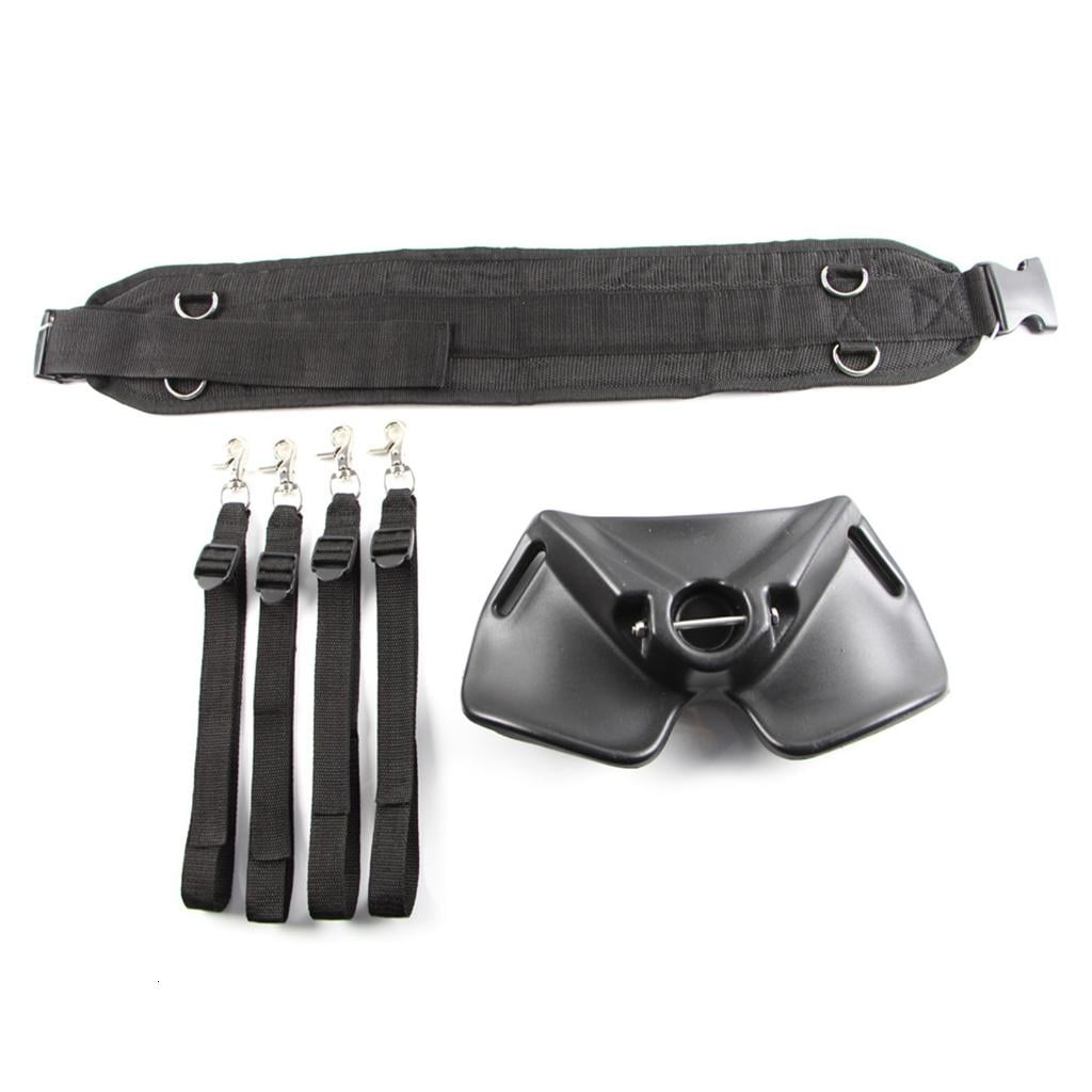 Zorvai Adjustable Fishing Fighting Waist Belt Fish Rod Holder Fishing Belt Rod Holder Deep Sea Boats Fishing Accessories