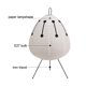 thumbnail image 2 of Lámpara De Escritorio Lámpara Pantalla de papel de ambiente Montaje simple Durable Regulable para sala de estar Tmvgtek Para estrenar, 2 of 8