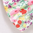 thumbnail image 5 of WAYUTE Child Girl Dress Hawaii Vacation Baby Sundress Girl Clothes Backless Flower Summer Dresses For Girl / Yellow / 2-3 Years, 5 of 7