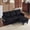 Black, variant on Ktaxon Convertible Sectional Sofa, L Shaped Couch with Storage Ottoman, Corduroy 3-Seater Couch for Small Space Living Room Black