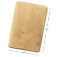 thumbnail image 4 of Nestl Absorbent Memory Foam Bath Mat Bathroom Rug, Gold, 20"X30", 4 of 7