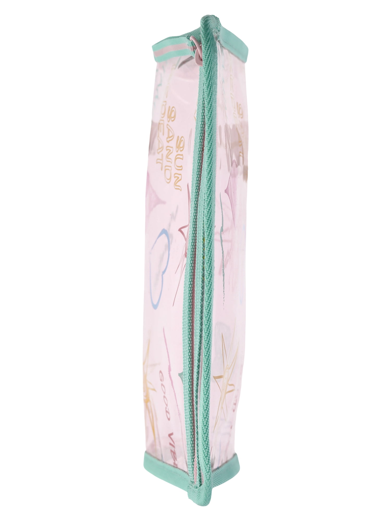 No Boundaries Women's Beach Pouch,  Clear Multicolor