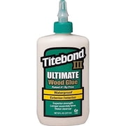 Titebond Waterproof Glue for Wood, White, 8 fl oz