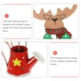 thumbnail image 6 of ETHZZLE 3Pcs Metal Christmas Kettle Shaped Garden Stake Yard Sign Decor 11.0x2.2x1.4in, 6 of 8
