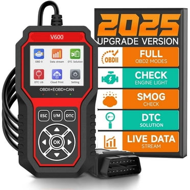 OBD2 Scanner Code Reader: ROTTAY Car Check Engine Code Reader, OBD2 Scanner Diagnostic Tool, CAN Diagnostic Scan Tool,  Code Scanner for Car 1996 , Read and Clear 40000  Fault Codes